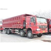HOWO 336 horsepower 8 x4 dump truck  ZZ3317N4867C1L
