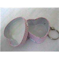 Heart shaped tank for candy,The candy packing box,Tinplate candy can