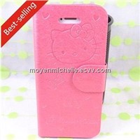 High Quality and Lovely Flip Cover for iPhone4/ 5 (MY-CS04)