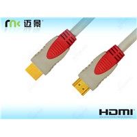 High Speed Hdmi 3d Cable With Ethernet, one color moulding HDMI Cable