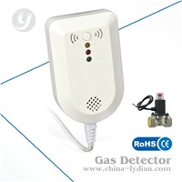Home LPG Gas Leak Detector with Manipulator,Shut Off Valve Natural Gas Detector