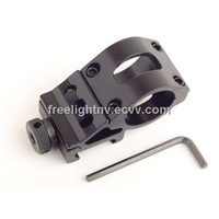 Laser sight mount Tilt Side 25.4mm Offset Ring 20mm Rail Clamp for Flashlight Laser Scope Mount
