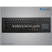 Metal Kiosk Keyboard with Touchpad