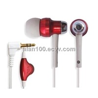 Metal headset with volume control (OM-2233)