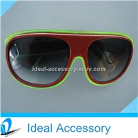 Multi-Colors El Wire Blinking Carrera Flashing Light Up Sunglasses For Promotional Gift&amp;amp;Night Club