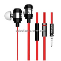 New Luanch!!!! Cool Deisgn 4D Metal Earphone with Mic