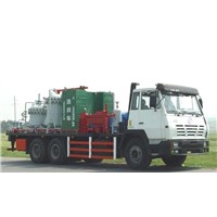 Oilfield Well Flushing Truck / Wax Flushing Truck / Cement Discharger Truck