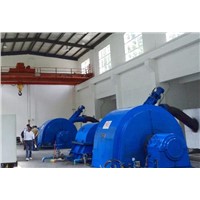 Pelton turbine generator unit / Water turbine / Hydro turbine