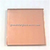 Pink Float Glass/Pink Reflective Glass with ISO9001 Certification
