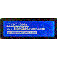 RS232 LCD module Intelligent serial graphic LCD module JQMRG24064A