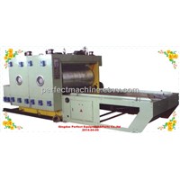 SM 1600 type water based corrugated board printing , cutting, grooving machine
