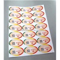 Sell size 33X24.5CM Paper Adhesive sticker/ QH-BGJ-001 Sticker/Dome Sticker/Labels