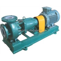 Single Stage Industrial Centrifugal Pumps Fluoplastic IHF For Chemical Process