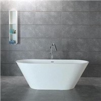 Solid surface artificial stone bathtub BS-S09