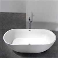 Solid surface artificial stone bathtub BS-S17