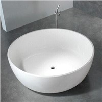 Solid surface artificial stone bathtub BS-S25