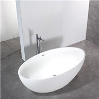Solid surface artificial stone bathtub BS-S29