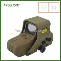 Tactical EOTECH 556 replica holographic red/green dot riflescope sight tan color