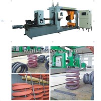 WTH-60   CNC Hot Wound Spring Coiler for heavy duty springs(Three Axis)