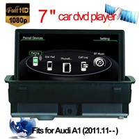Wholesale - car dvd player for Audi A1 gps navigation support 1080P video FM USB SD store