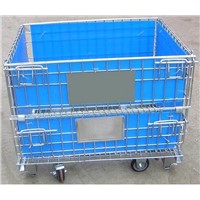 Wire Mesh Container (with castors)