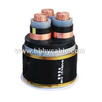 XLPE / PVC Insulated Submarine Power Cable