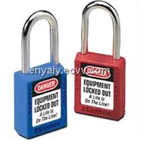 ZC-G15 All Colors Available, ABS / Stainless Steel / Nylon Xenoy Safety Padlock