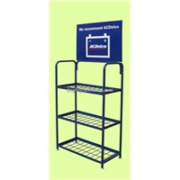 battery display rack/exhibition stand/showroom display racks