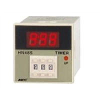 electronic HN48S-1digital multi range time relay, timer relay