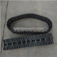 excavator undercarriage parts small rubber track