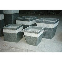 Granite Flower Pot