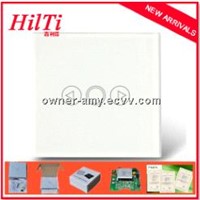home glass touch panel led light dimmer switch, Crystal capacitive touch panel light dimmer switch