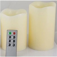 led multi colored flameless candles