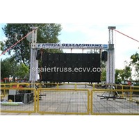 led truss display led screen truss led display support