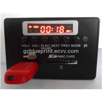 panel mp3 module with usb, sd, bluetooth, fm, aux from china supplier