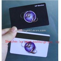 printing plastic hico magnetic stripe card