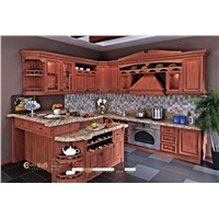 pvc laminated coating kitchen cabinet with lacquer
