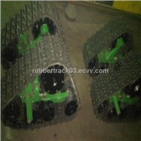 rubber track system with low price and multiplied application