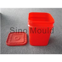 square printing pail mould