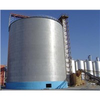 storage silo for feed mill/ flour mill/ seed factory, galvanized steel silo