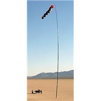 super strong 28FT telescoping fiberglass flag pole / fiberglass tubing