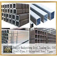 thin wall galvanized square steel pipe