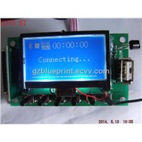 usb sd mp3 pcb with bluetooth, REC, AM, FM, AUX from china manufacturer