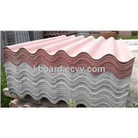 corrugated fiber cement roof tile