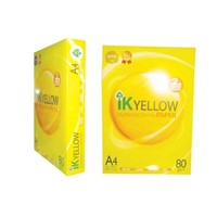 Ik Yellow  A4 Copy Paper 80gsm,75gsm,70gsm