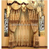 luxry western style curtain