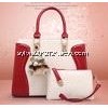 2014 hot women pu leather elegant embossing hand bags with animal decoration Shoulder straps