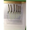 Ceramic Kitchen Knives with Stainless Steel Handles