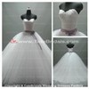 Hot Sell Ball Gown Sweetheart Bow Bride Tulle Bridal Gown/Wedding Dress (AS4101)