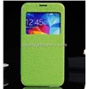 Screen Film Visible PU Case cover For samsung galaxy S5 I9600